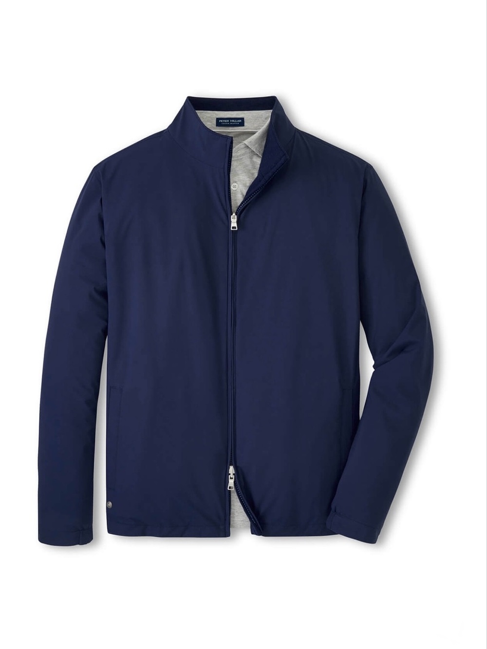 NWT Peter Millar Ryder Reversible Jacket/MF25XZ06: Navy (Small)